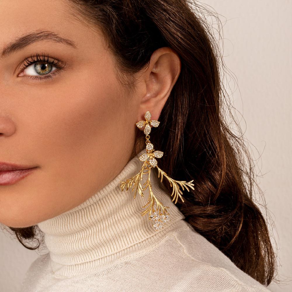 Silvia Gnecchi Toulerie Earrings Nuovo