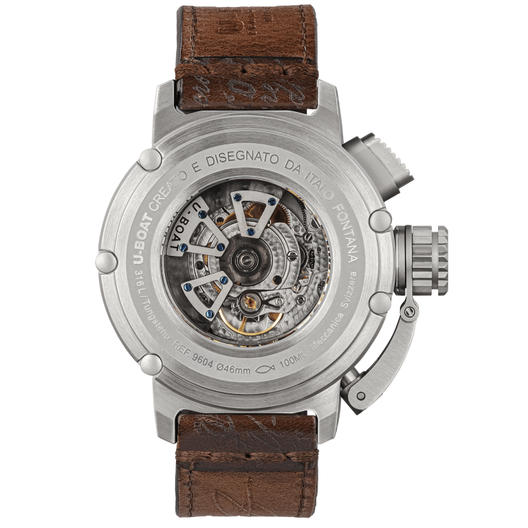 U Boat CHIMERA 46MM SS VERDE Vendite Flash