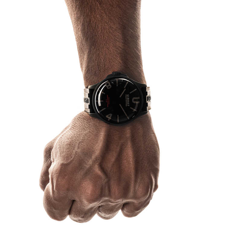 U Boat DARKMOON 44 MM BK BLACK CURVED PVD Pezzi Unici