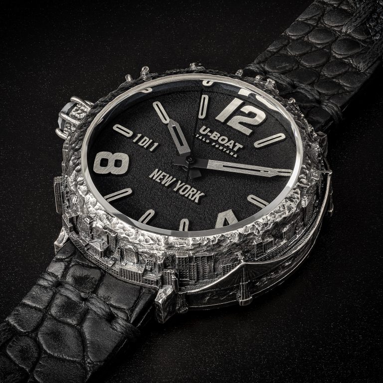 U Boat NEW YORK 45MM 925 DIAMOND Ritorno libero