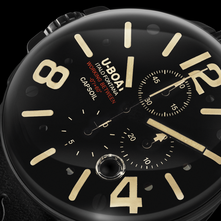 U Boat CAPSOIL CHRONO 45MM DLC Vendite Flash