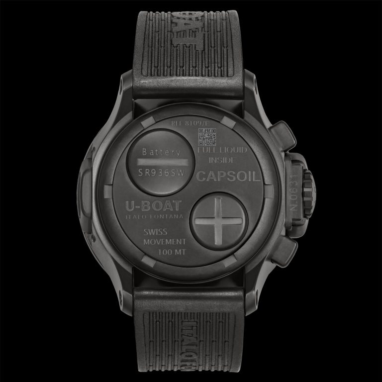 U Boat CAPSOIL CHRONO 45MM DLC Vendite Flash