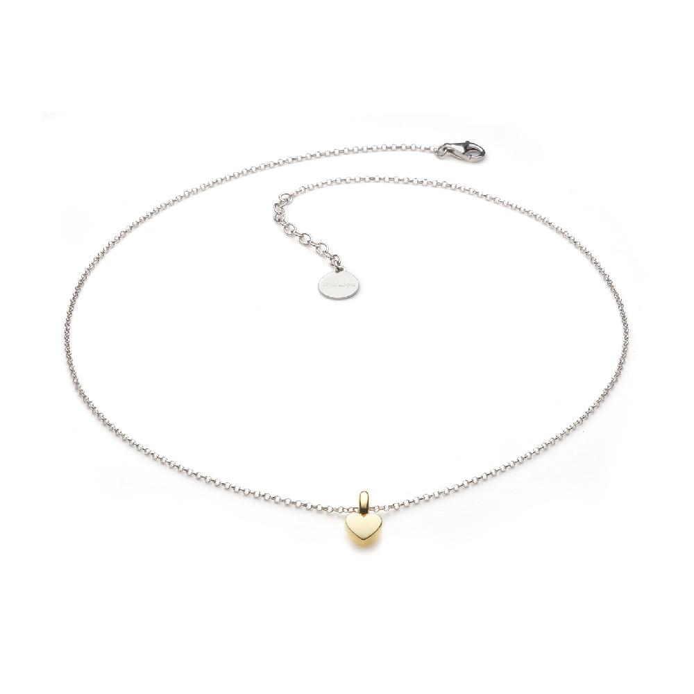 Unoaerre Collana in argento con cuore | UNOAERRE Gioielli Promozione Limitata