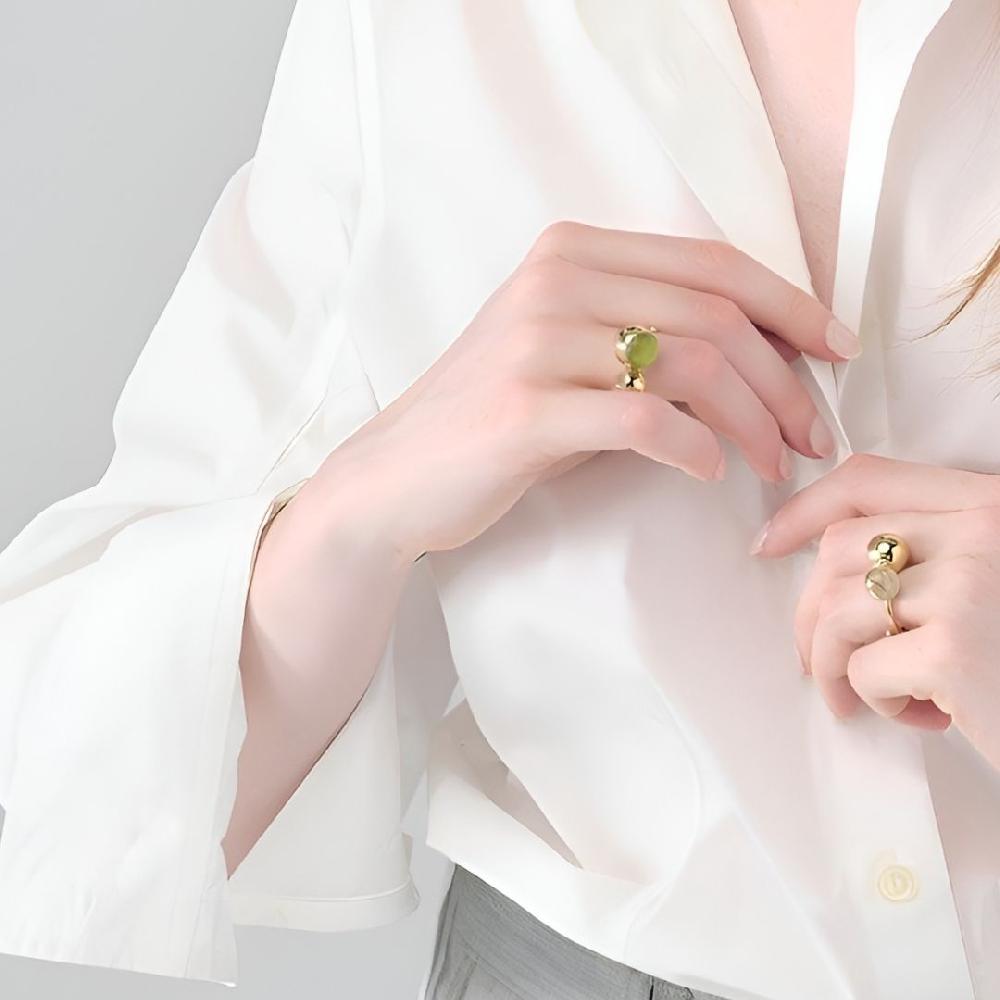Unoaerre Anello in argento con pietre preziose | UNOAERRE Gioielli Nuovo