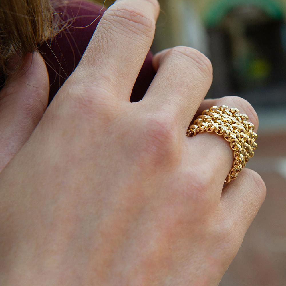 Unoaerre Anello in bronzo dorato 484197 | UNOAERRE Gioielli Vendite Flash