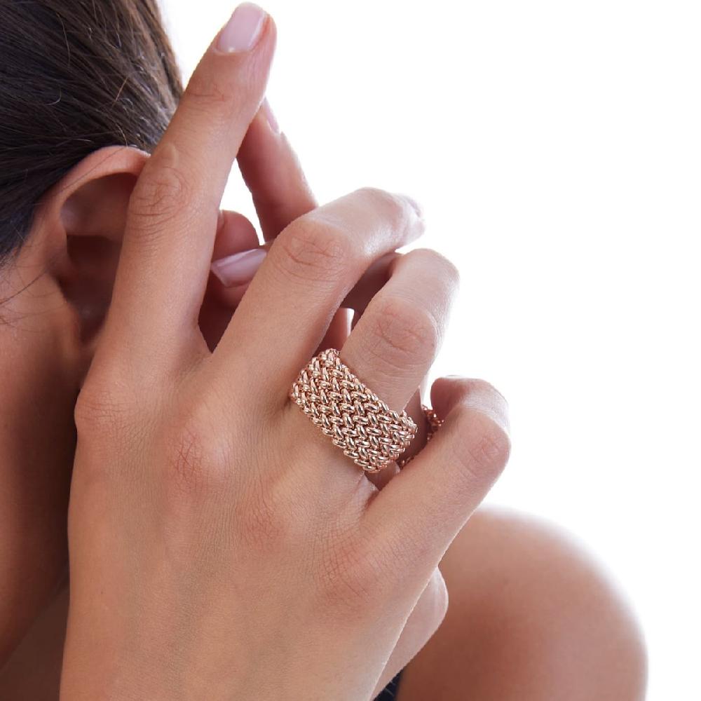 Unoaerre Anello in argento rosa | UNOAERRE Gioielli Consegna Veloce