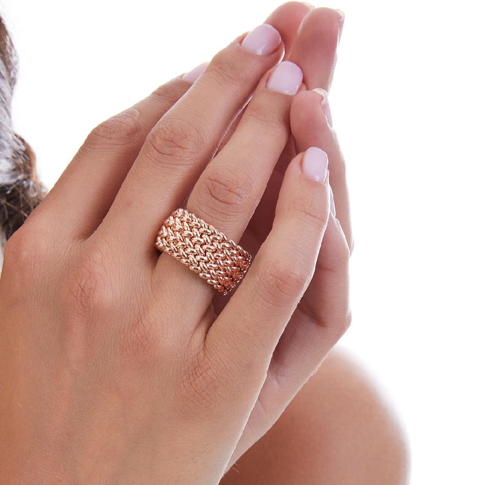 Unoaerre Anello in argento rosa | UNOAERRE Gioielli Consegna Veloce