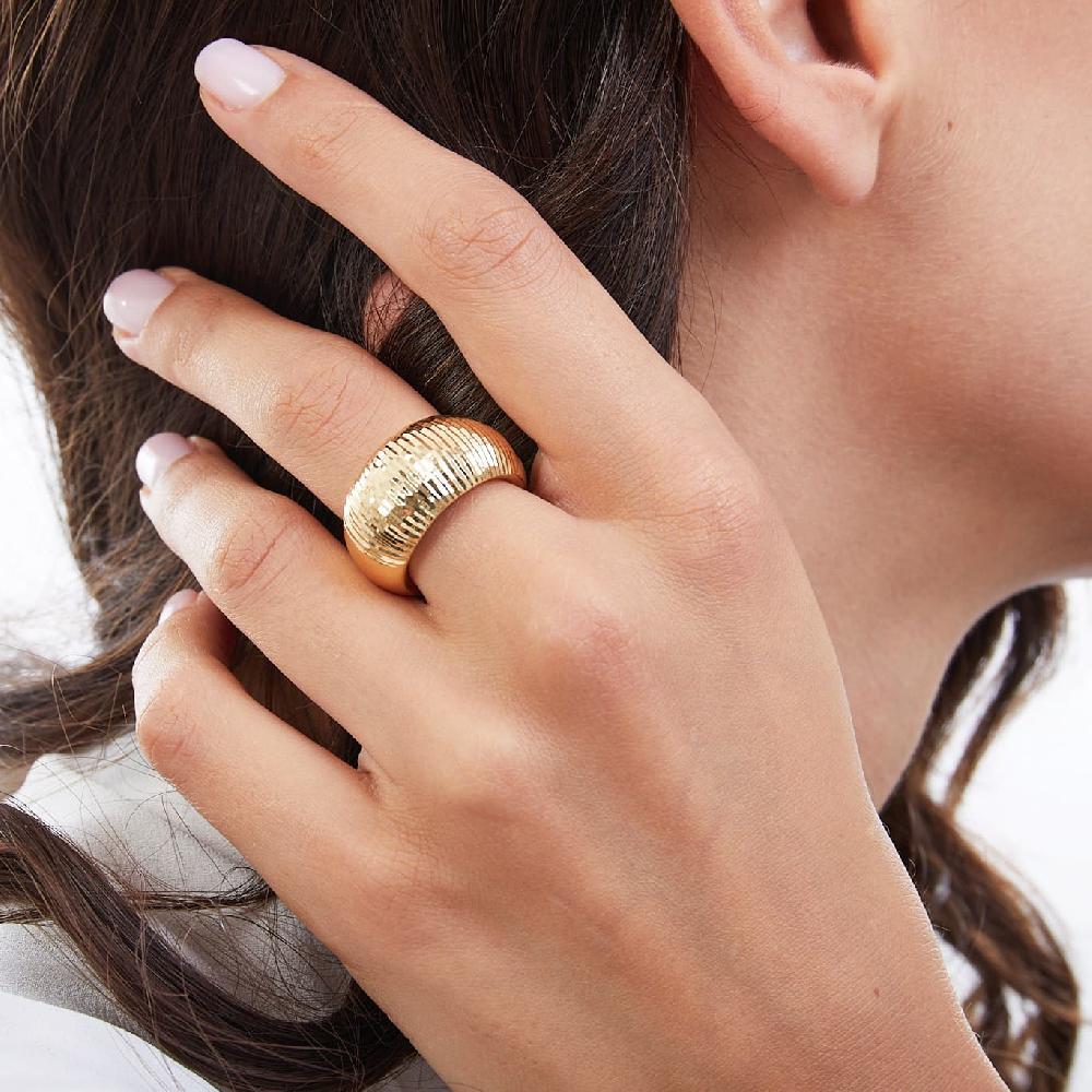 Unoaerre Anello in bronzo dorato 512217 | UNOAERRE Gioielli Acquista Ora