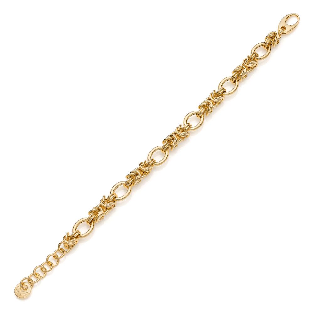 Unoaerre Bracciale in argento placcato oro | UNOAERRE Gioielli Promozione Limitata