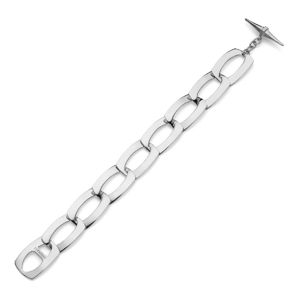 Unoaerre Bracciale catena argentata piatta | UNOAERRE Gioielli Fino Al -60%