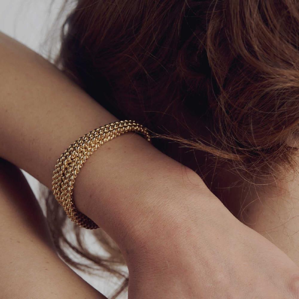 Unoaerre Bracciale argento bicolore | UNOAERRE Gioielli Offerta