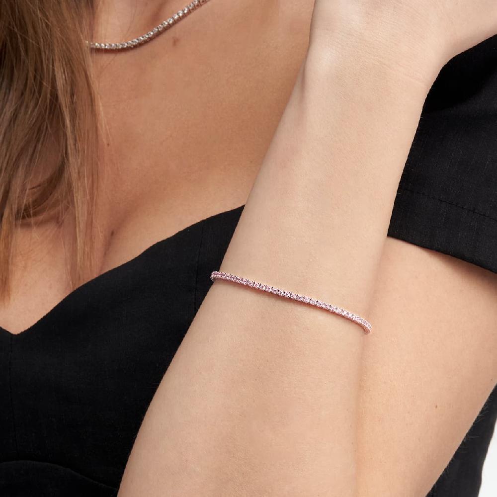 Unoaerre Bracciale tennis donna con zirconi rosa | UNOAERRE Gioielli Outlet