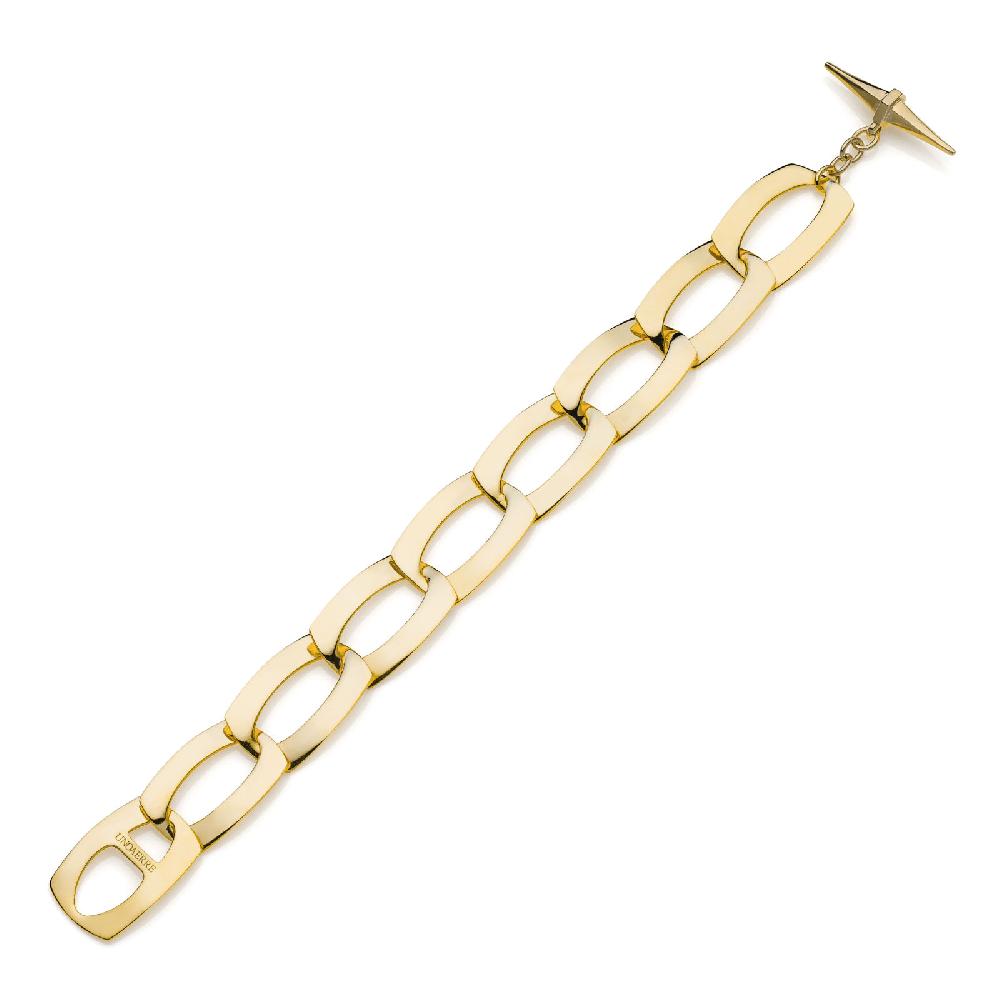 Unoaerre Bracciale catena dorata piatta | UNOAERRE Gioielli Saldi