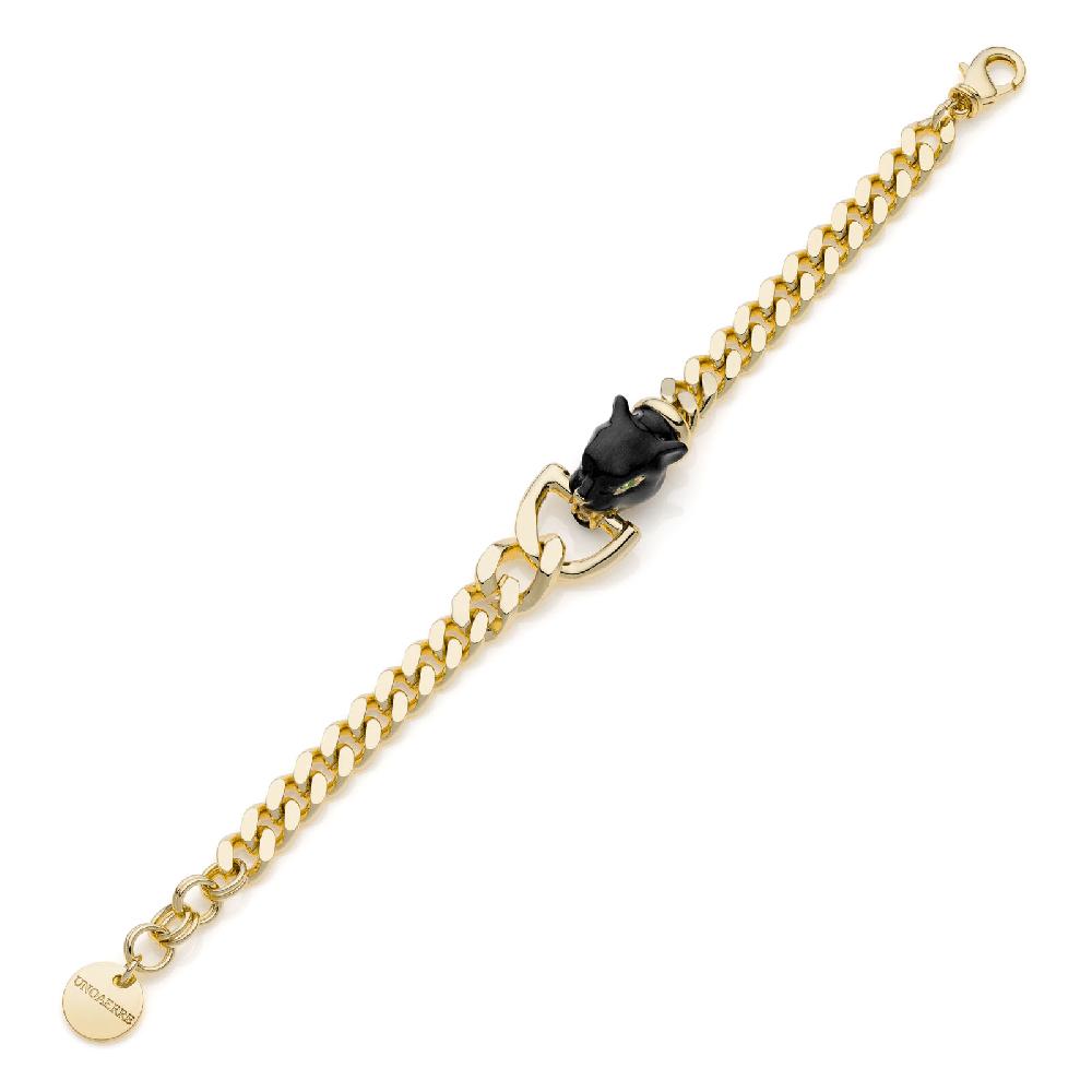 Unoaerre Bracciale catena testa di pantera | UNOAERRE Gioielli Prezzo Ridotto