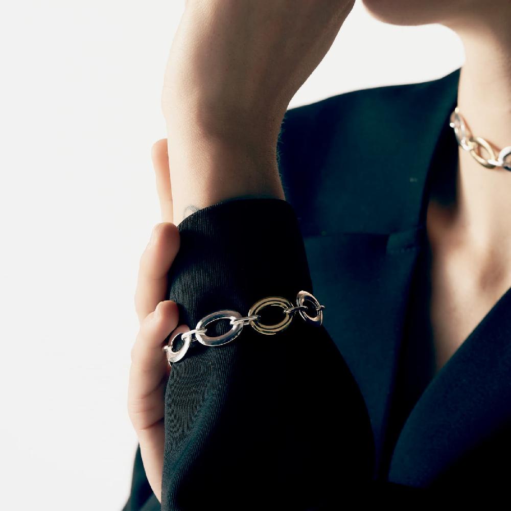 Unoaerre Bracciale donna bicolore Infinity | UNOAERRE Gioielli Italia