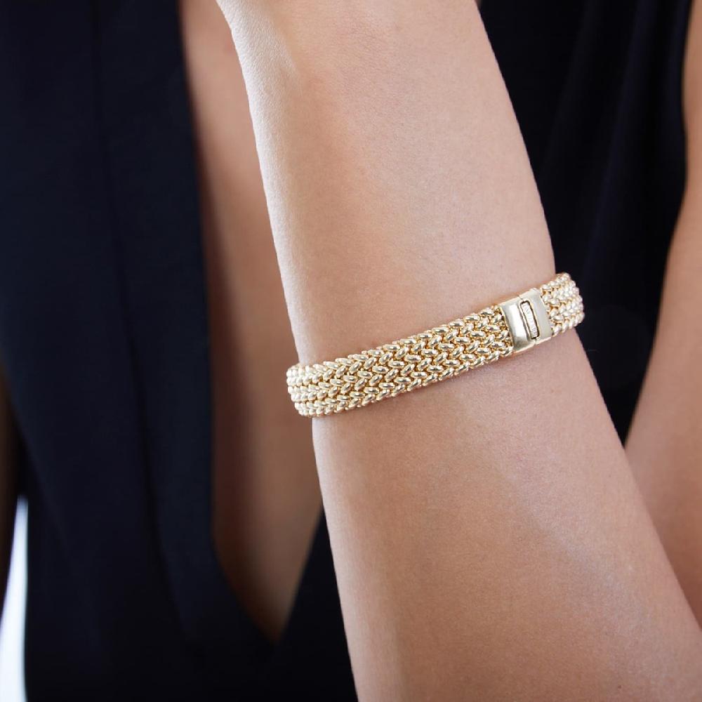 Unoaerre Bracciale in argento dorato 510197 | UNOAERRE Gioielli Affare Del Giorno
