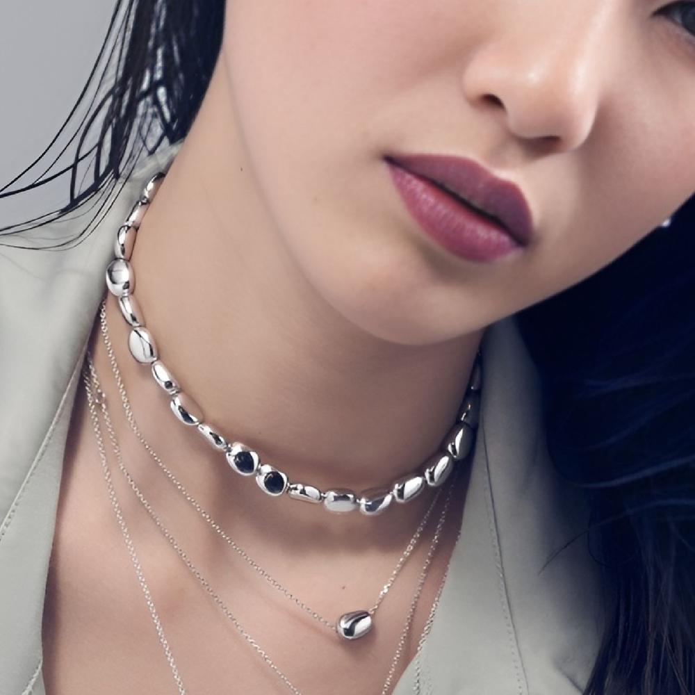 Unoaerre Collana donna in argento | UNOAERRE Gioielli Trasporto libero internazionale