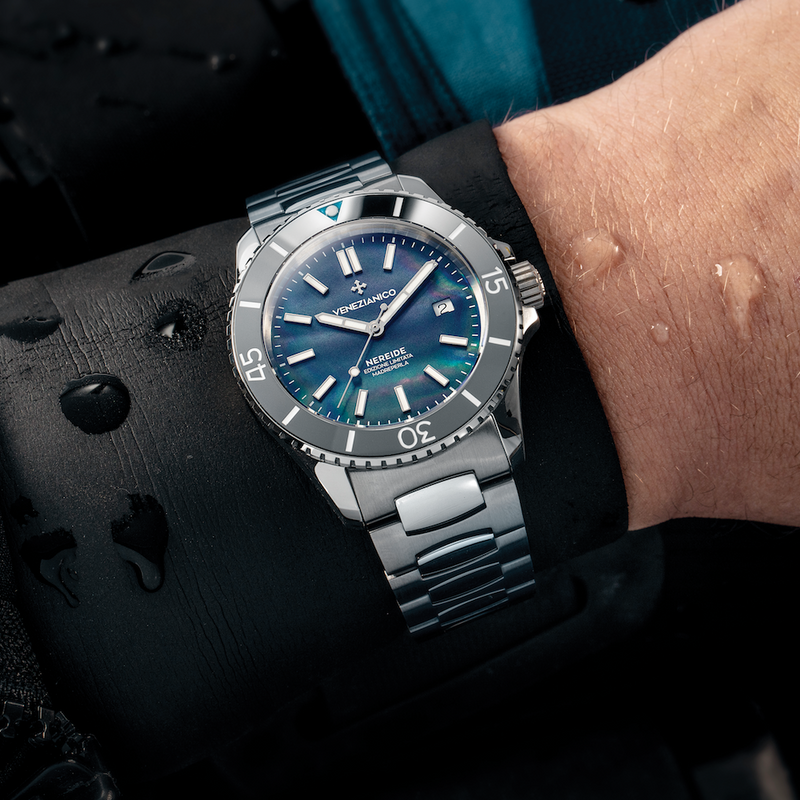 Venezianico NEREIDE TUNGSTENO - Madreperla Limited Edition Economico
