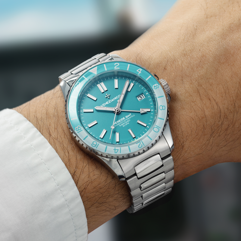 Venezianico NEREIDE GMT Cielo - 3521505C Spedizione Gratuita