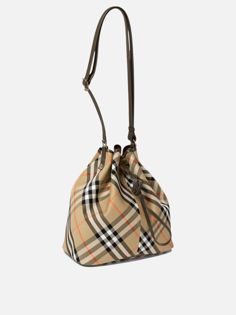 Vietti Burberry Borsa a secchiello "Vintage Check" Outlet