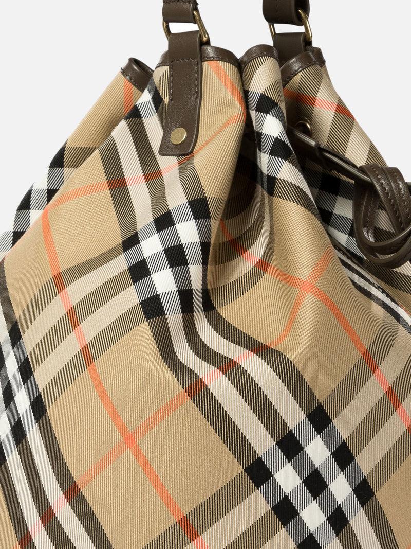 Vietti Burberry Borsa a secchiello "Vintage Check" Outlet