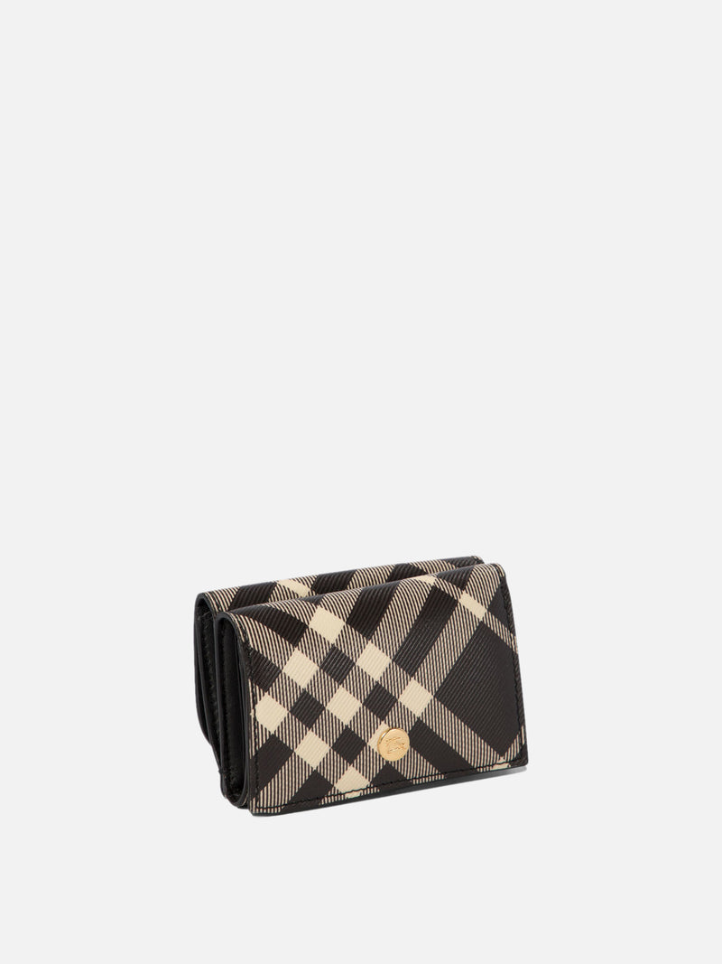 Vietti Burberry Portafoglio compatto "Check" Vendita