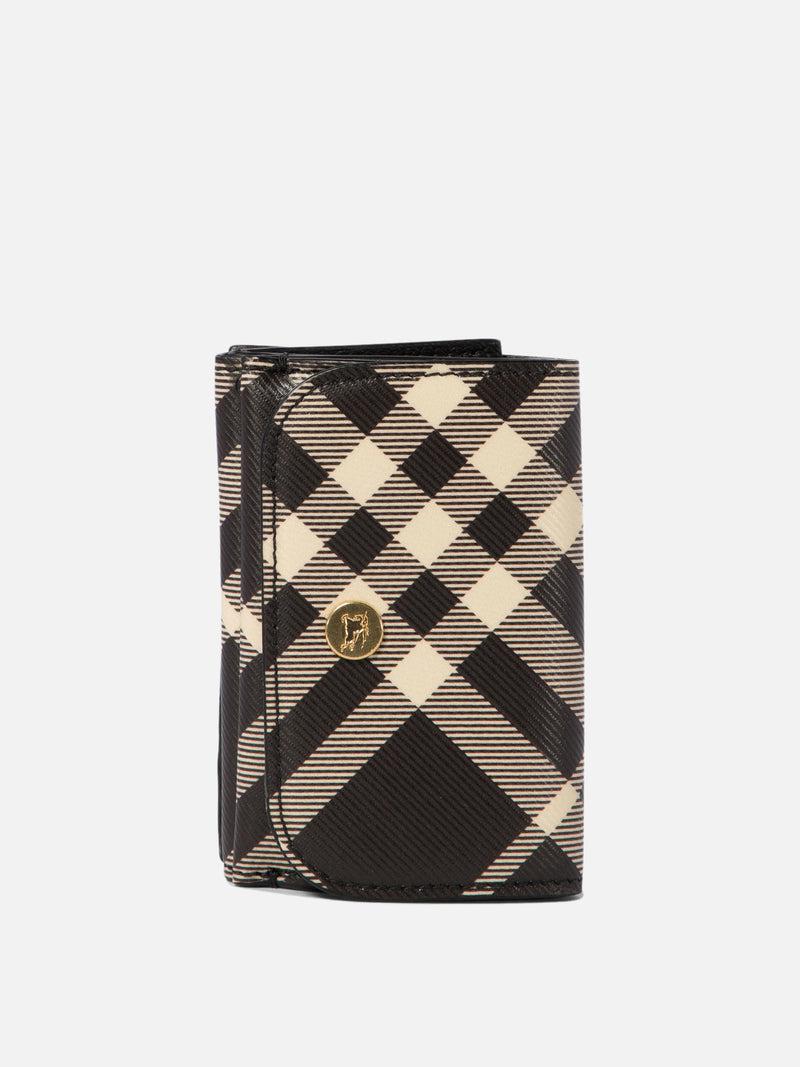 Vietti Burberry Portafoglio compatto "Check" Vendita