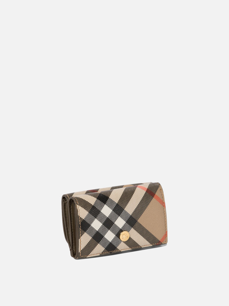 Vietti Burberry Portafoglio compatto "Check" Promozione