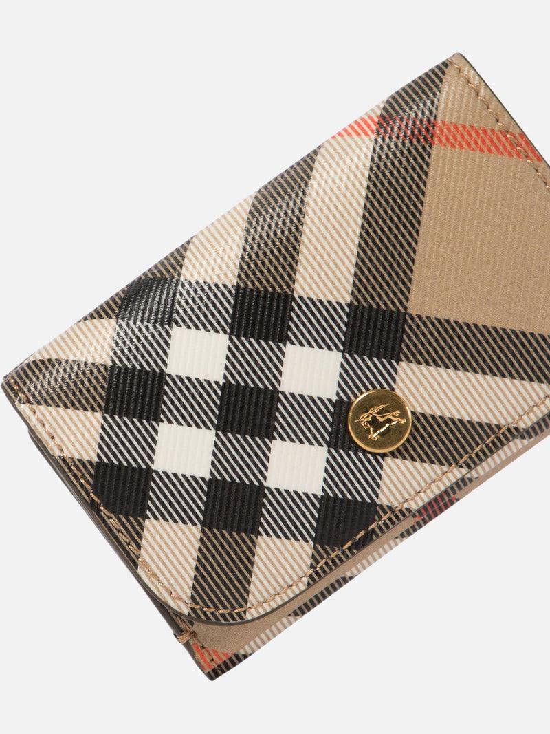 Vietti Burberry Portafoglio compatto "Check" Promozione