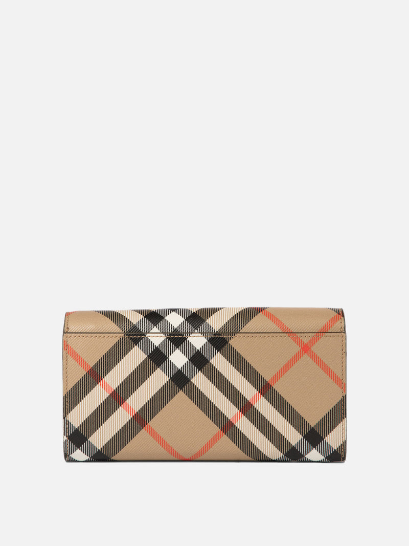 Vietti Burberry Portafoglio continental Check Spedizione Gratuita