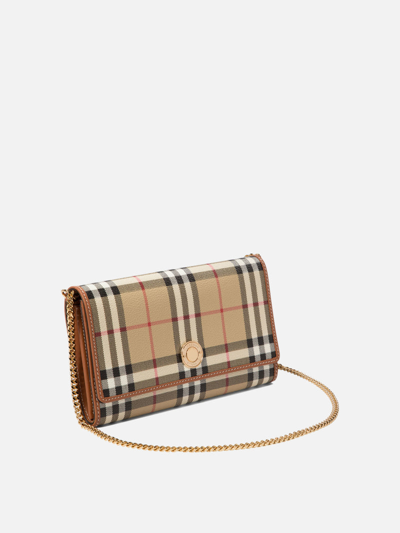 Vietti Burberry Portafoglio con catena "Hanna" Soddisfazione Garantita