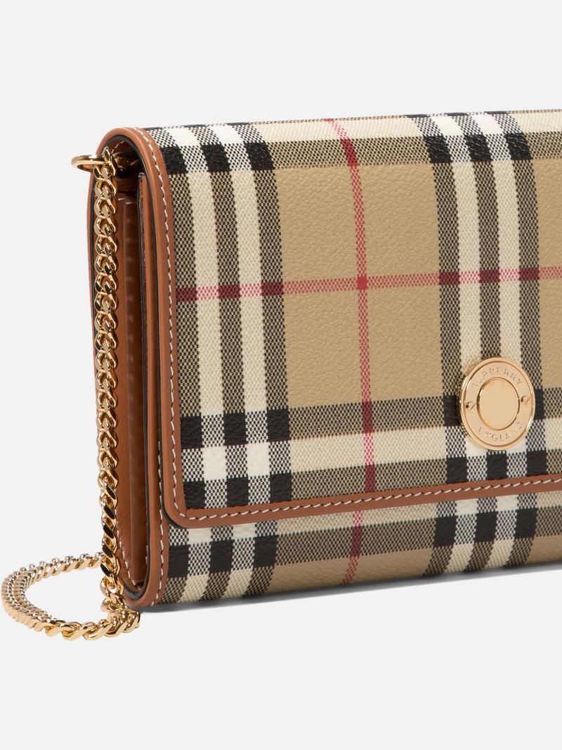 Vietti Burberry Portafoglio con catena "Hanna" Soddisfazione Garantita