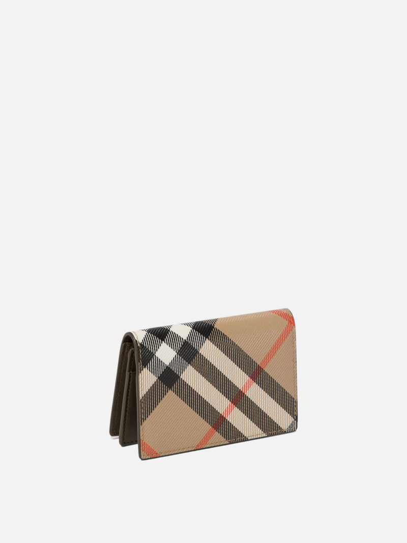 Vietti Burberry Portacarte bi-fold "Check" Negozi Online