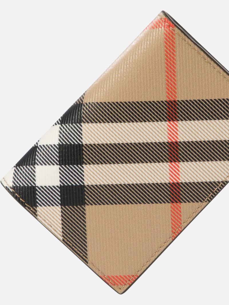 Vietti Burberry Portacarte bi-fold "Check" Negozi Online
