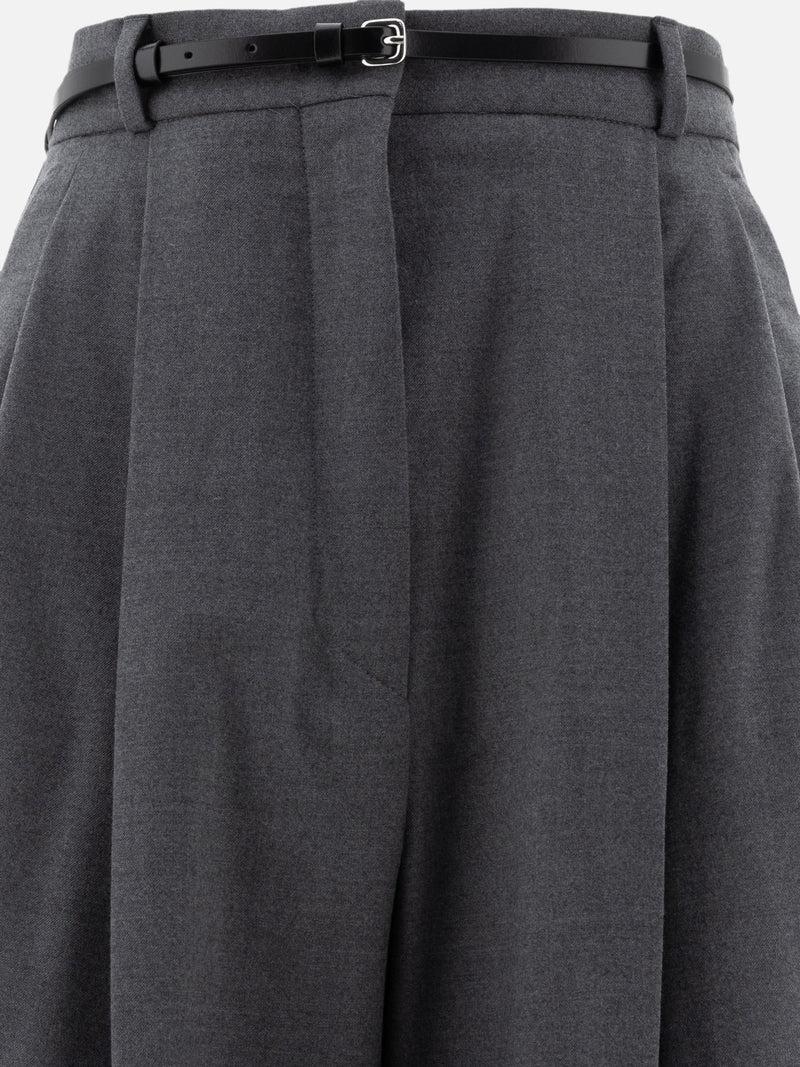 Vietti Max Mara Sportmax Pantaloni oversize in lana stretch Moda