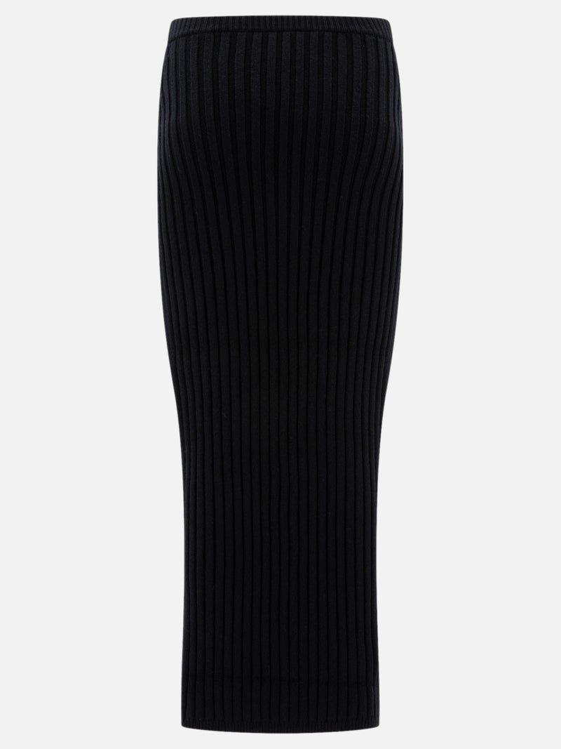 Vietti Max Mara Gonna in maglia di lana e cashmere 2025