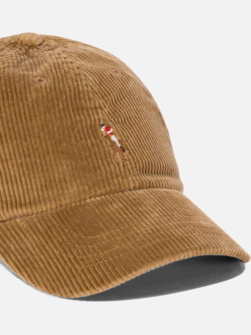Vietti Polo Ralph Lauren Cappello da baseball a coste "Pony" Saldi Di Fabbrica