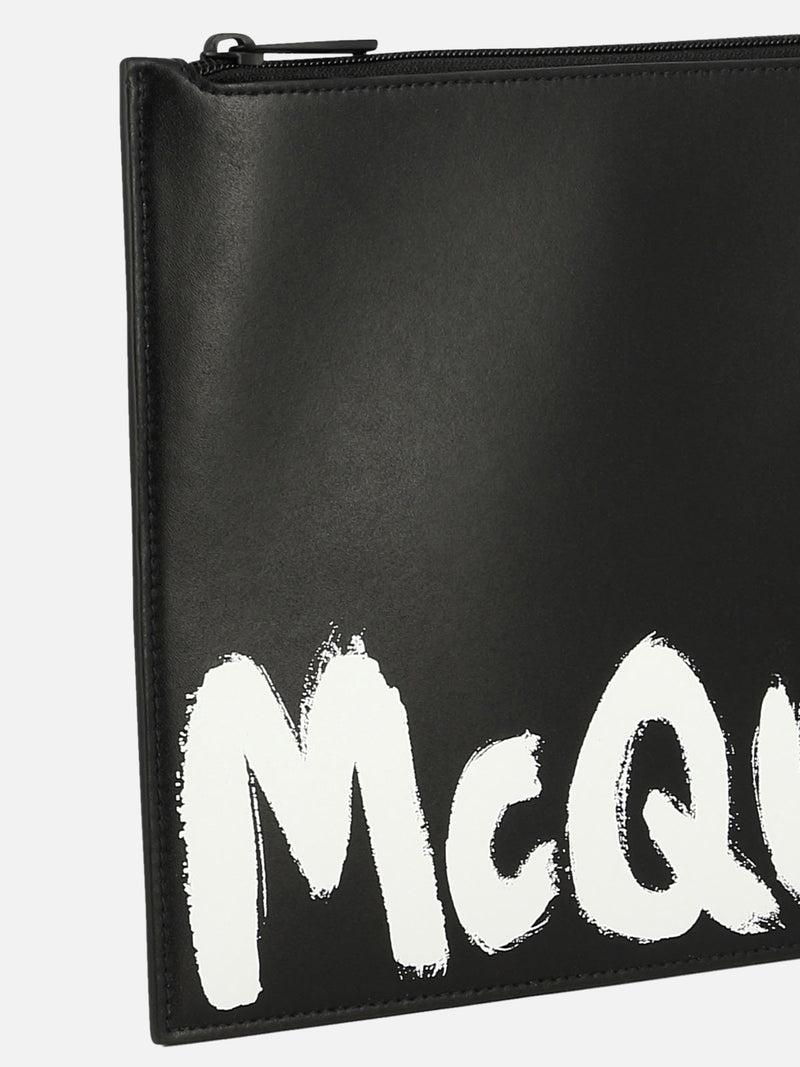 Vietti Alexander McQueen Clutch "McQueen Graffiti" Italy