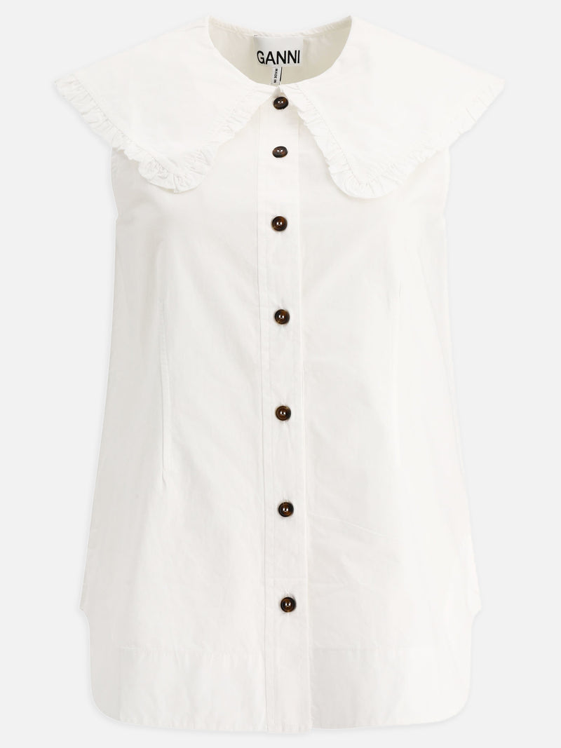 Vietti Ganni Blusa in popeline