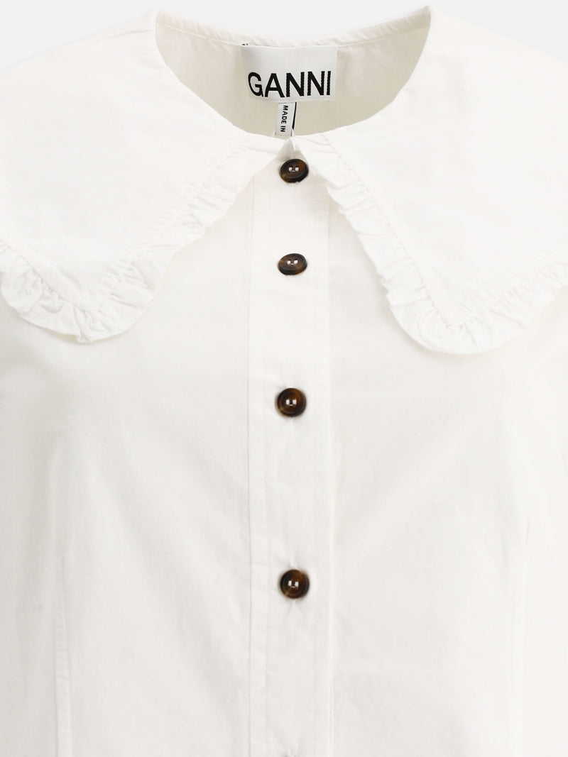 Vietti Ganni Blusa in popeline Negozi Online