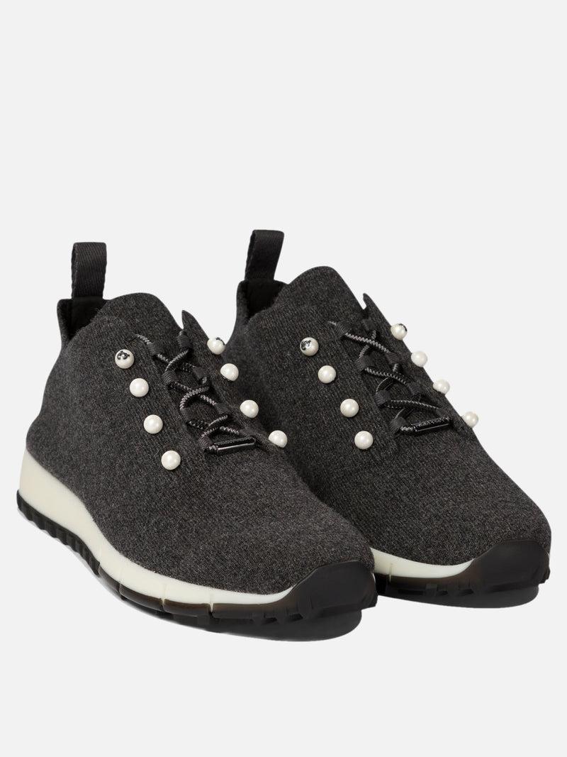 Vietti Jimmy Choo Sneaker in cashmere "Veles" Nuova