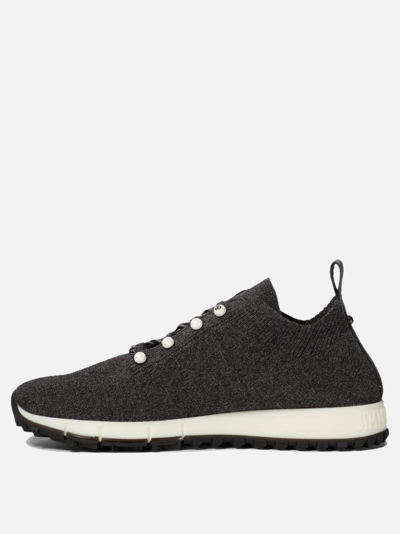 Vietti Jimmy Choo Sneaker in cashmere "Veles" Nuova