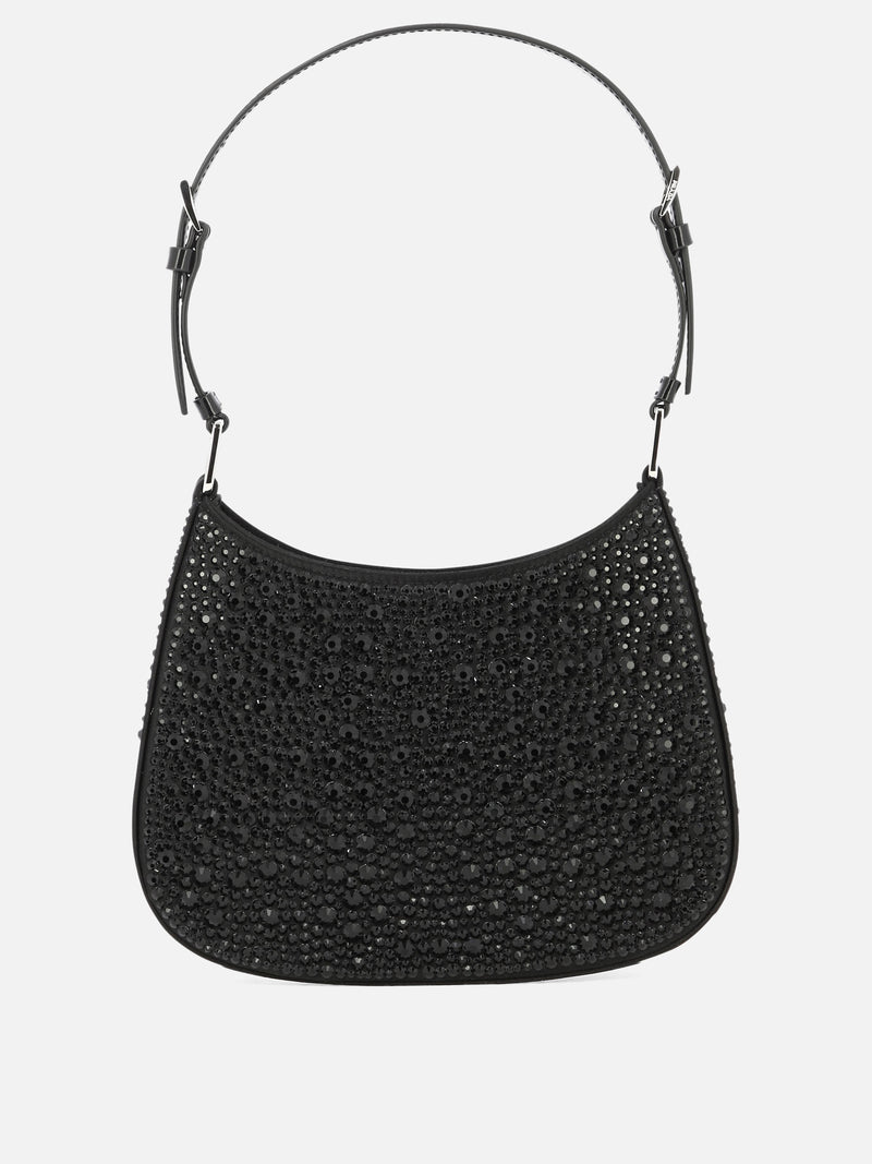 Vietti Prada Borsa "Prada Cleo" in raso con cristalli Promozione