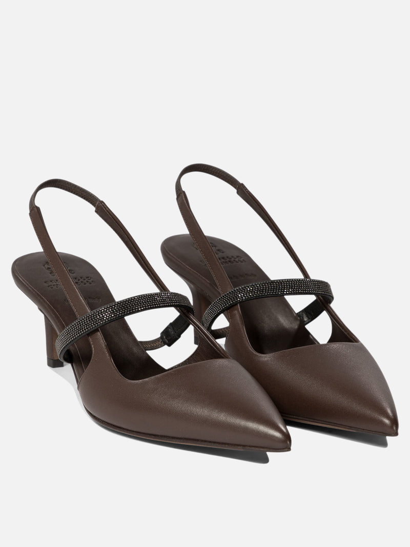 Vietti Brunello Cucinelli Slingback "City" 50% di sconto per tempo limitato