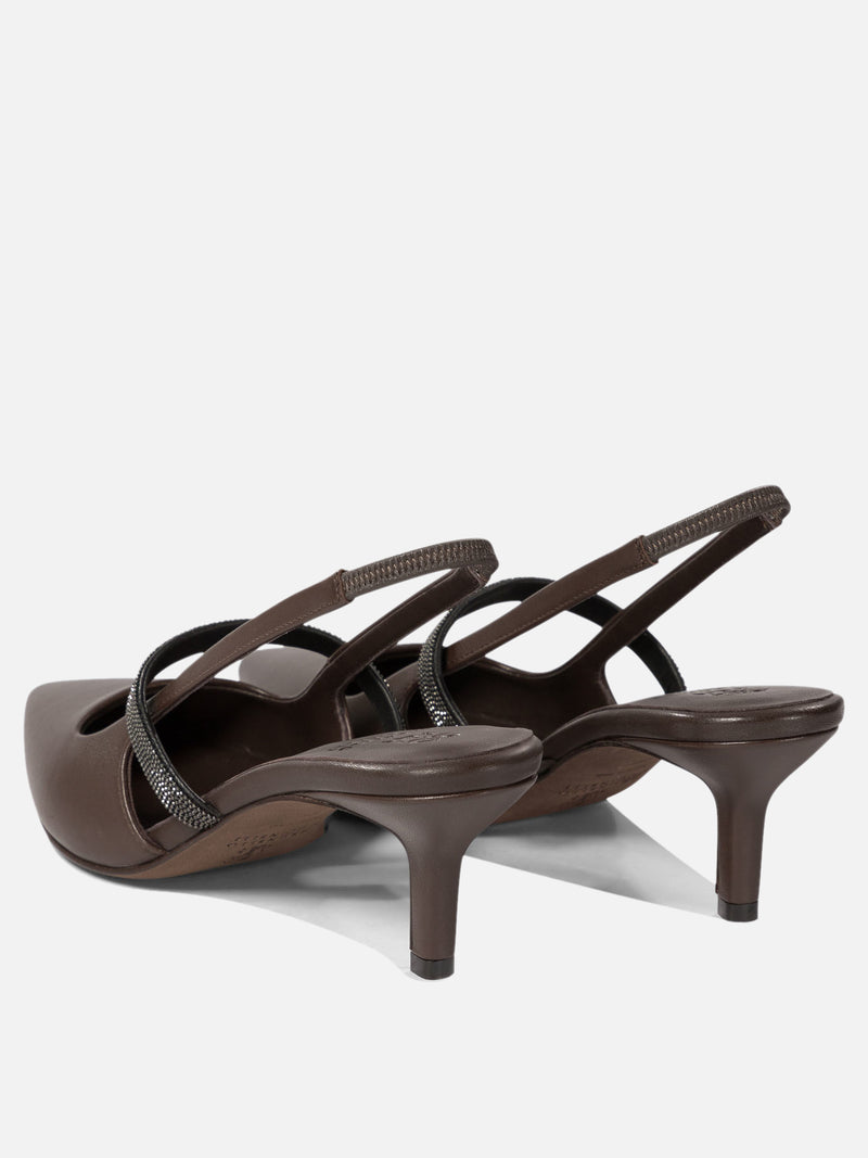 Vietti Brunello Cucinelli Slingback "City" 50% di sconto per tempo limitato