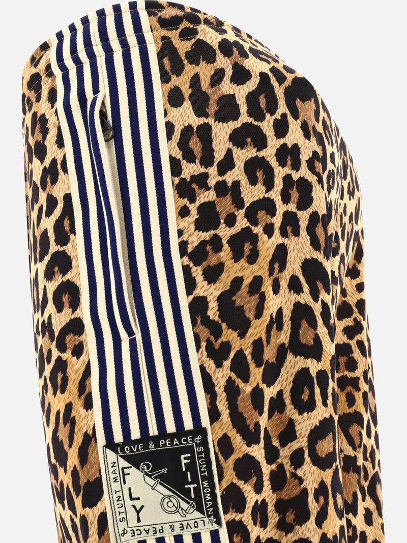 Vietti KAPITAL Pantaloni "Leopard" Nuova